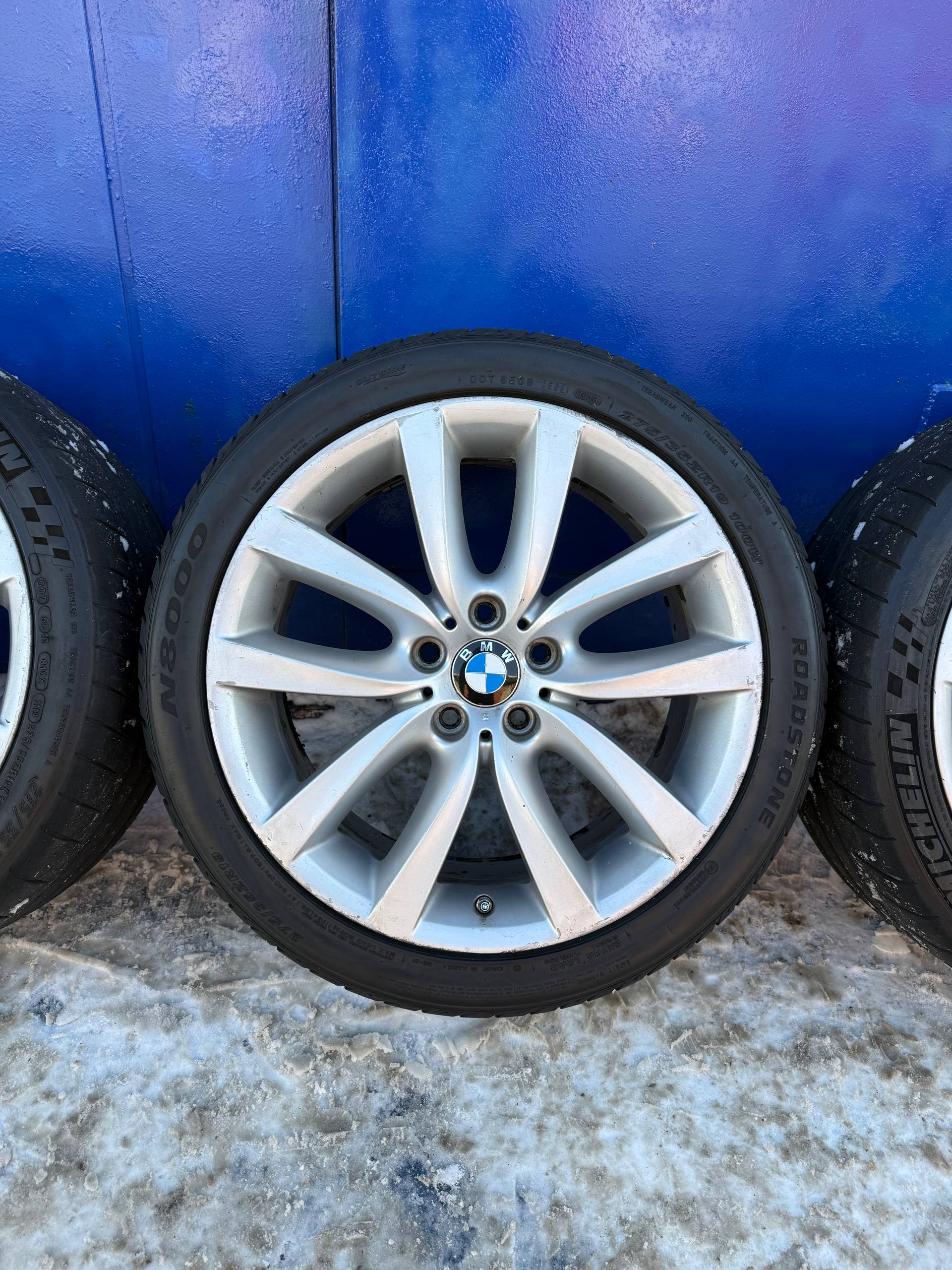Диски R19 5x120 8.5j et33 dia72.6 з літніми шинами Michelin 275/35/R19