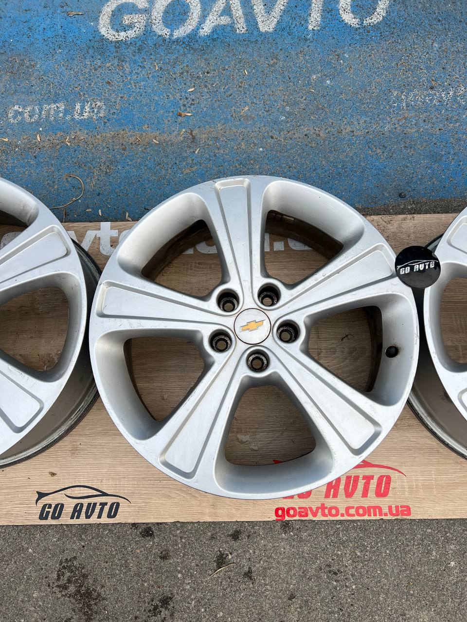 Goauto диски GM 5/114.3 5/115 r19 et45 7.5j dia70.4 як нові