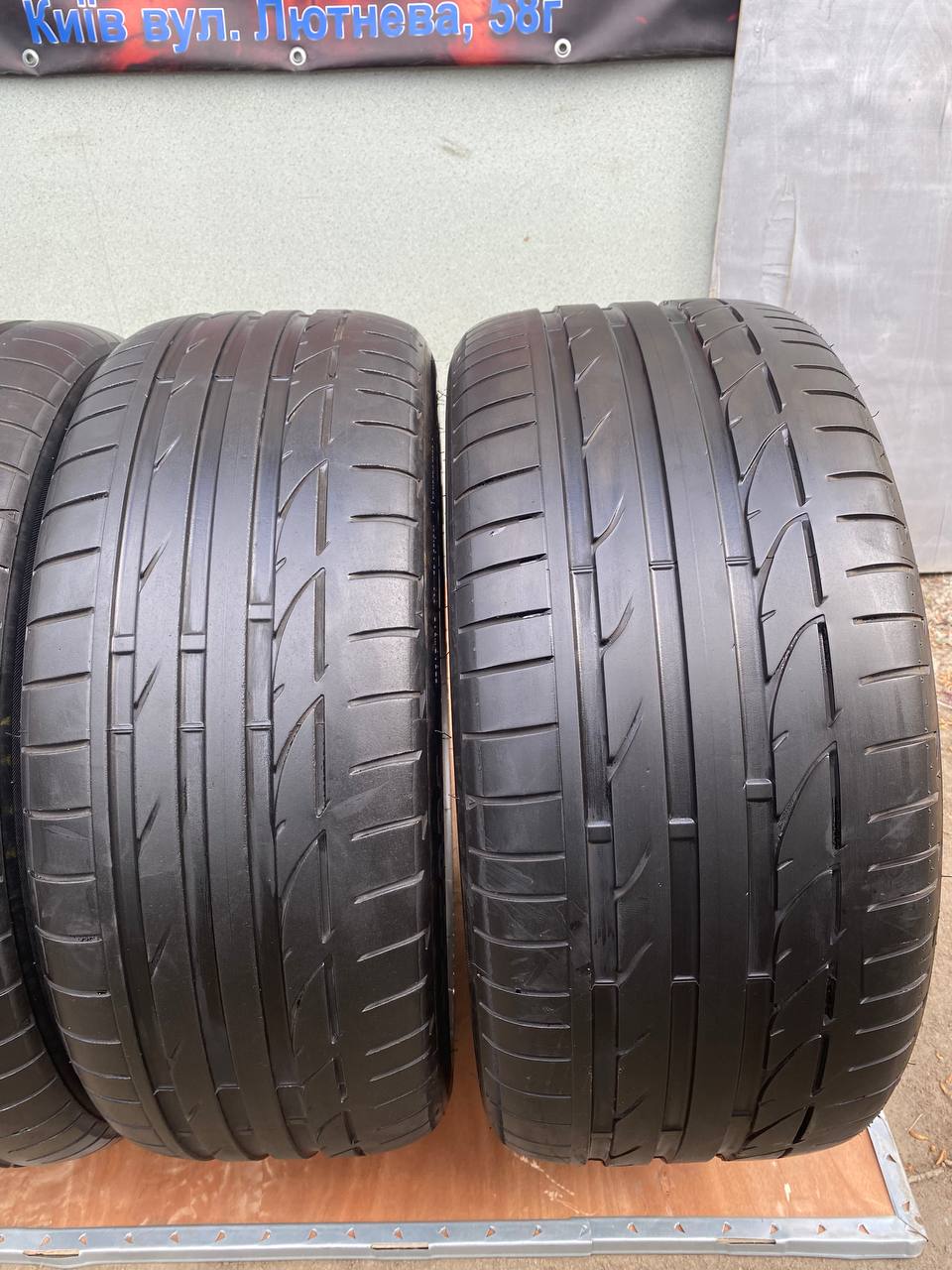Вживані різноширокі шини Bridgestone Potenza 245/45/R19 275/40/R19