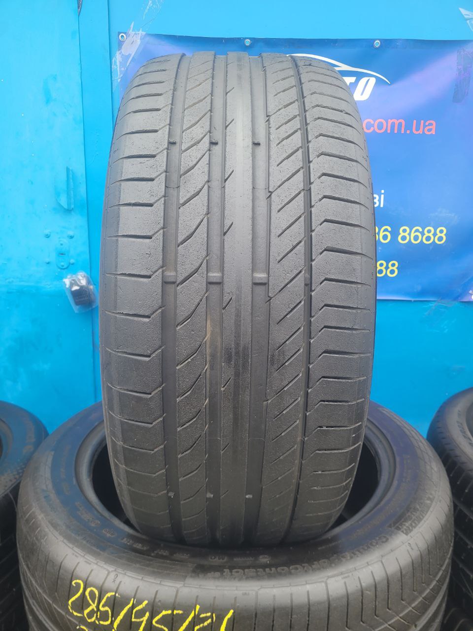 Вживані різноширокі шини Continental Conti Sport Contact SP 285/45/R21 325/40/R21 110Y