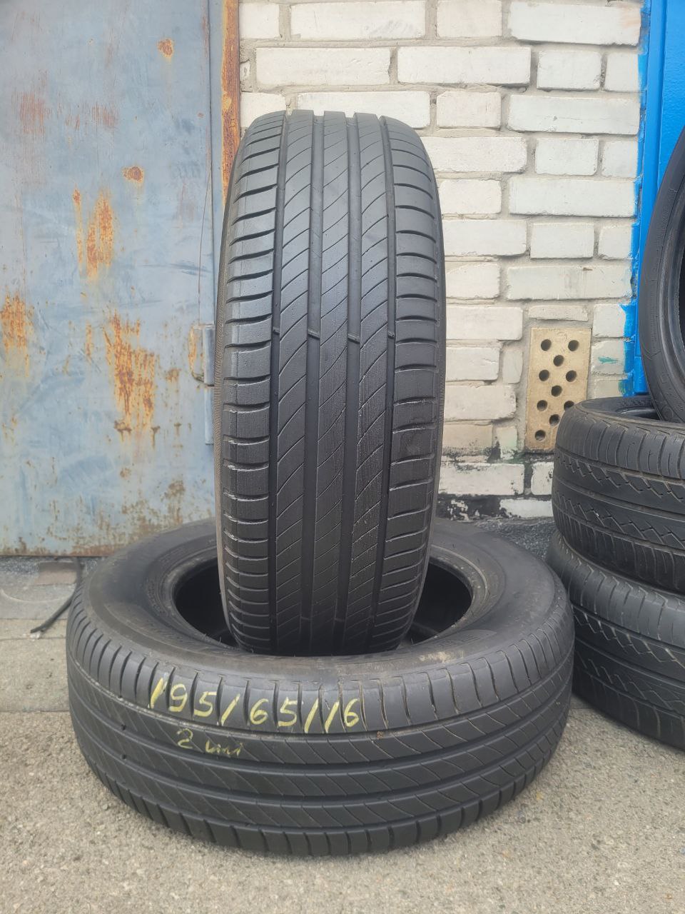 Вживані шини пара Michelin Primacy 4 195/65/R16 92V