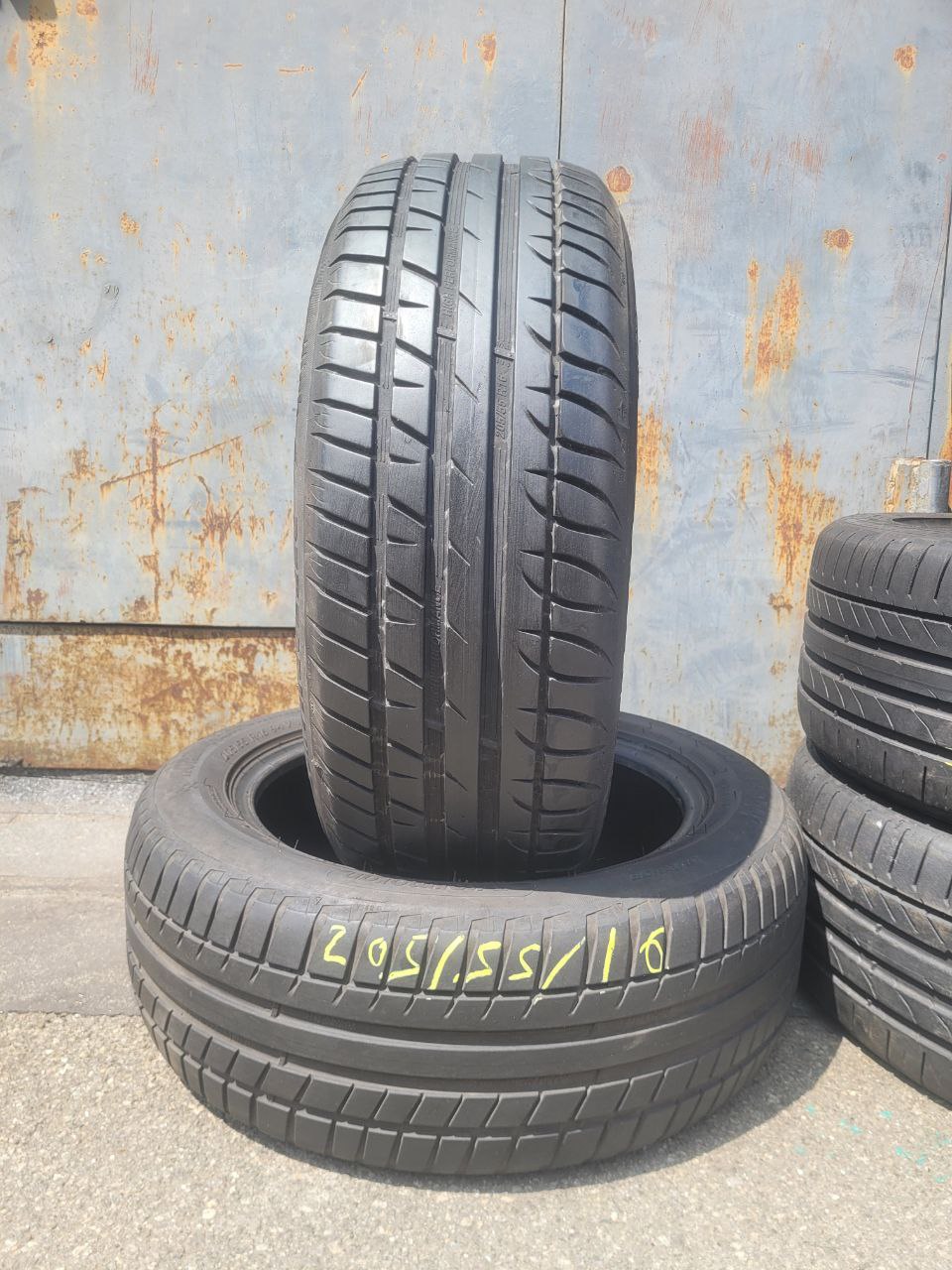 Пара вживаних шин Tigar High Performance 205/55/R16 94V