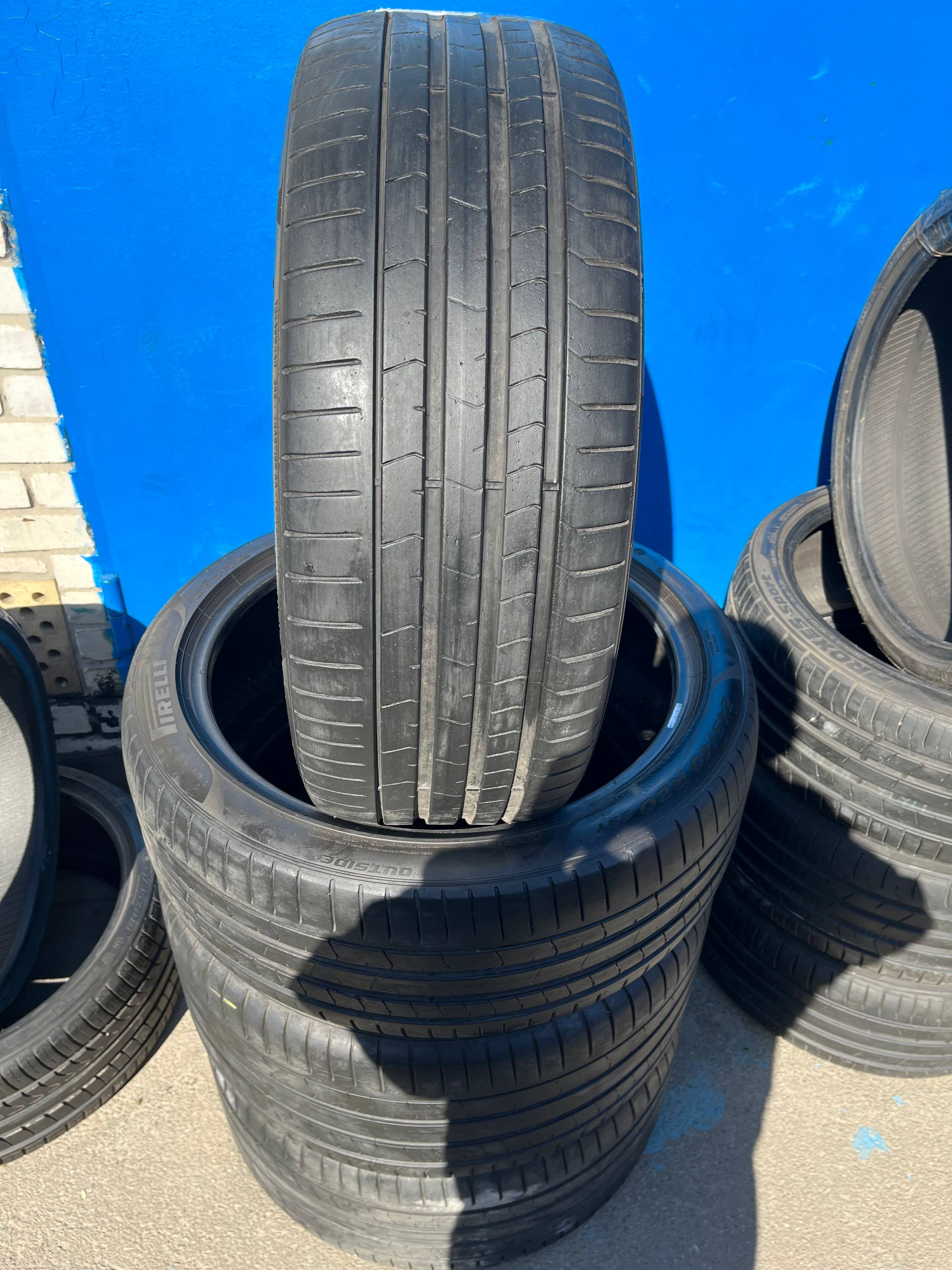 Вживані різноширокі літні шини Pirelli Pzero 245/40 R20 | 275/35 R20 99Y