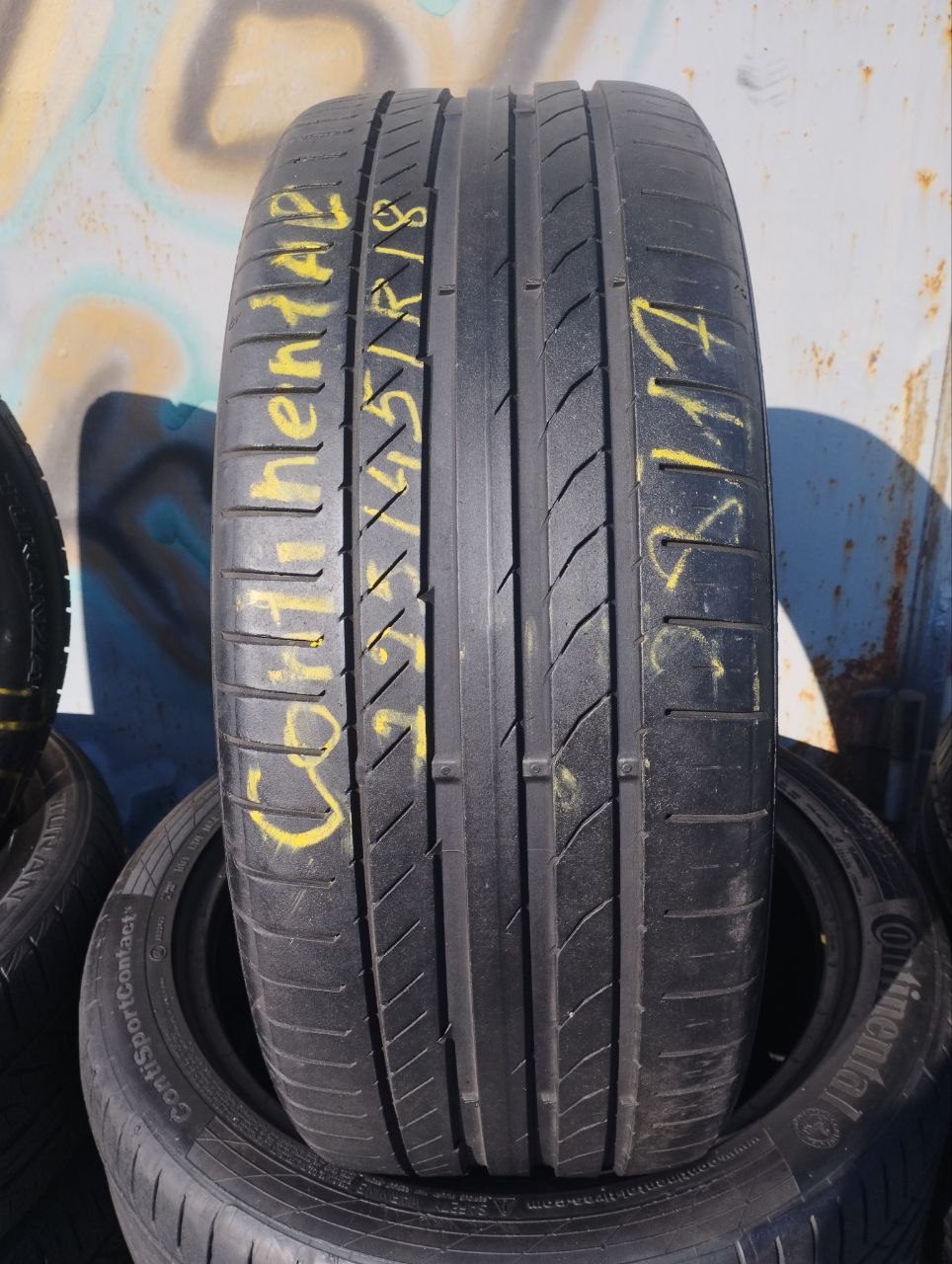 Вживані шини Continental Conti Sport Contact 5 225/45/R18 95W