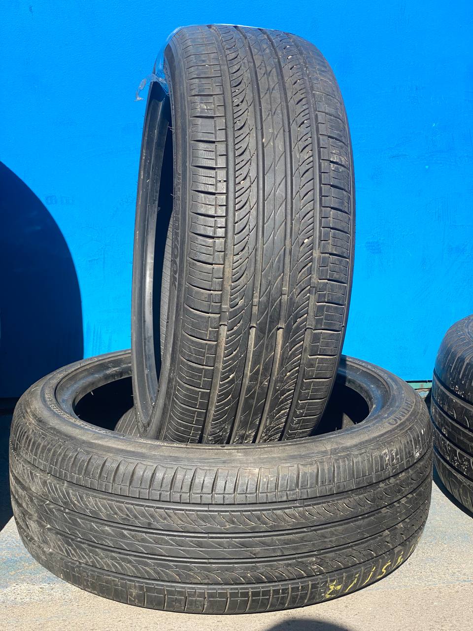 Вживані шини пара Nexen 225/55 R18 98V