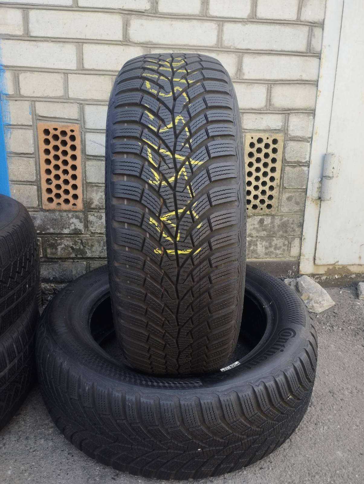 Шини б/у Continental WinterContact TS 870 195/55/R16 87H